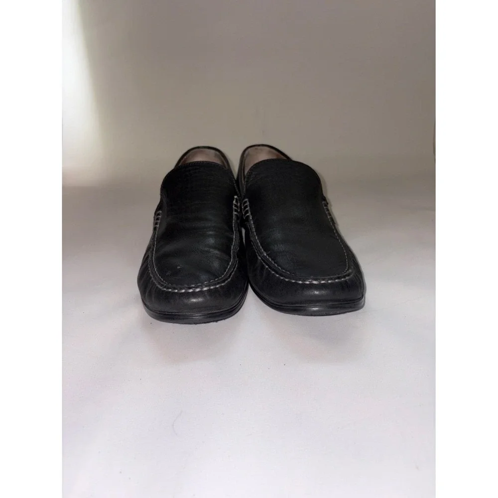 Johnston & Murphy Men's Cresswell Venetian Sheepskin Moc Slip-Ons Size 10.5